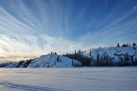 Arctic Sunset near Yellowknife